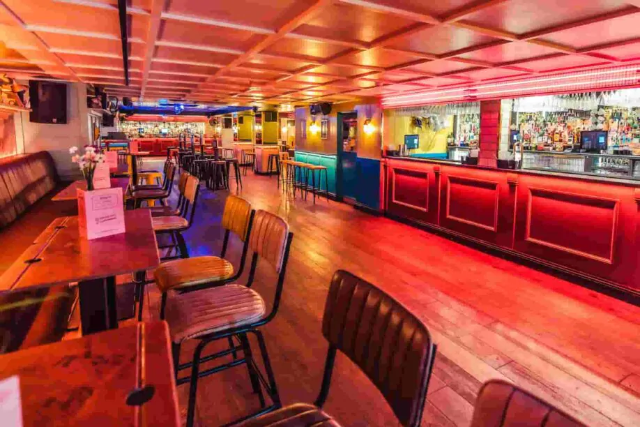 Office party in London