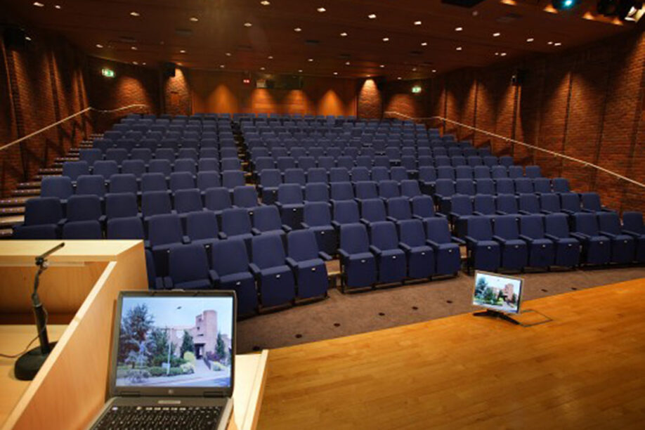 tiered auditorium
