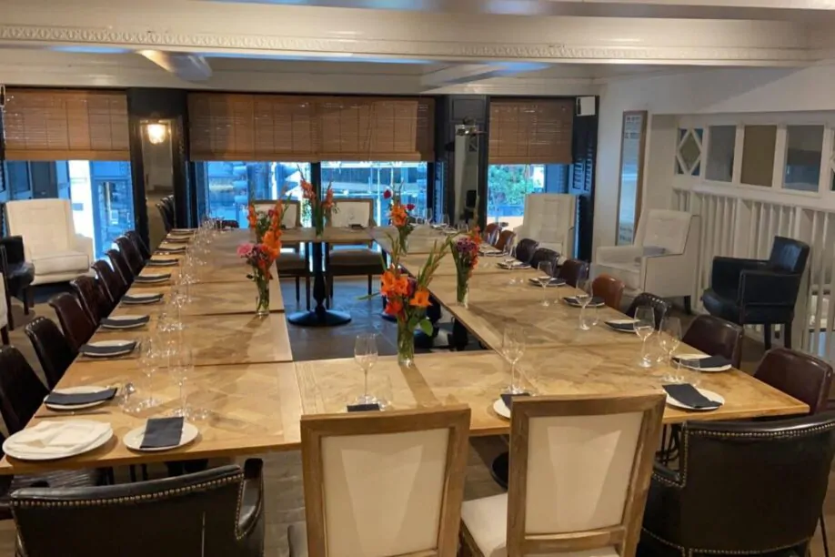 Dining in London