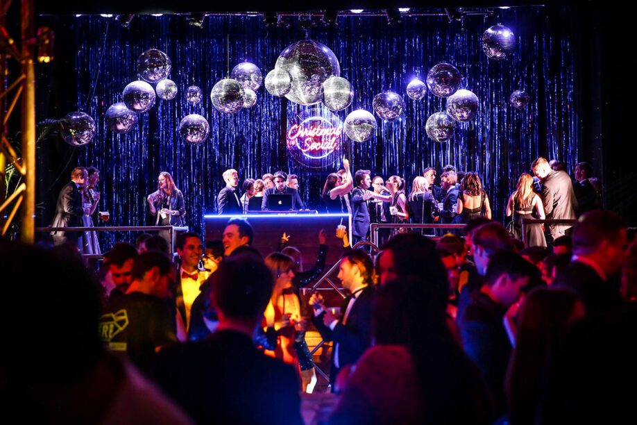 christmas party venue london
