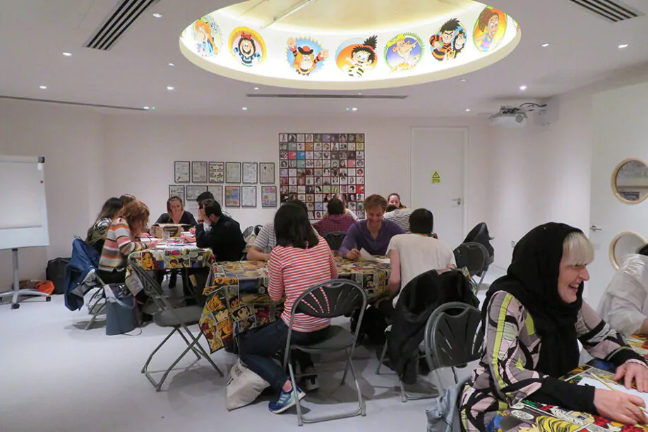 cartoon museum hire