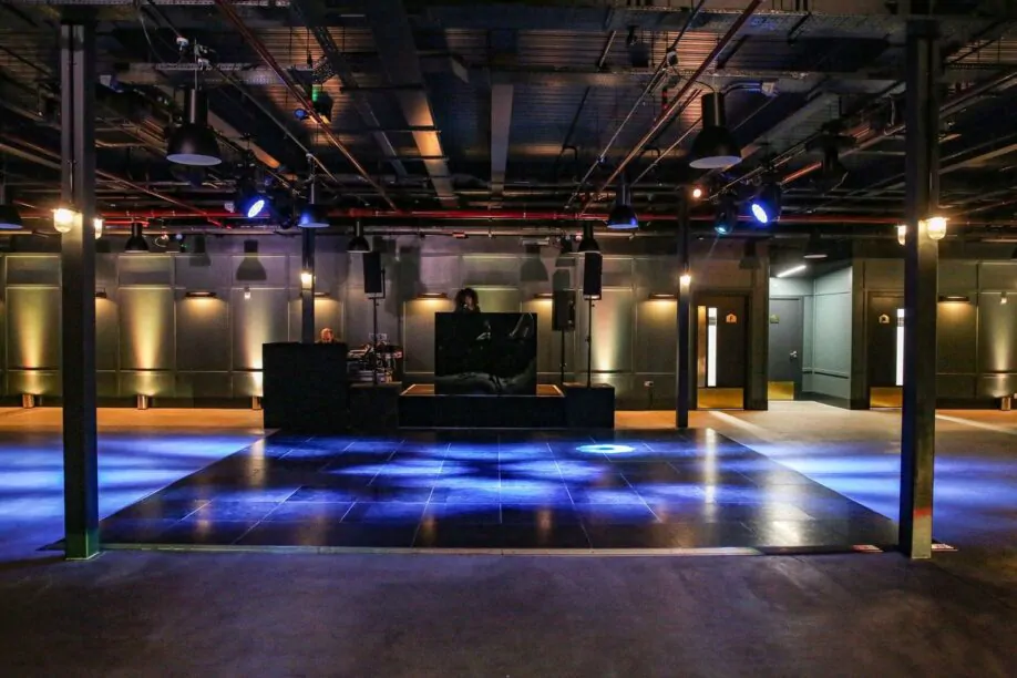 large corporate party venue