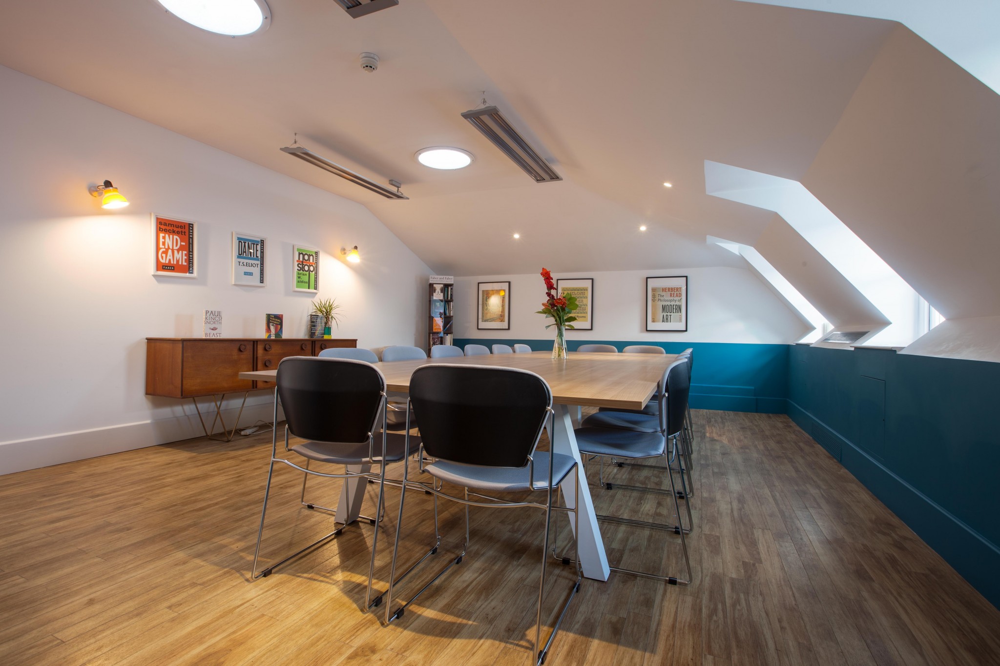 quirky meeting room
