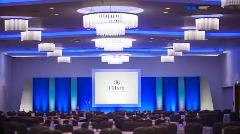 large conference venue