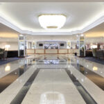 bright modern light spacious lobby