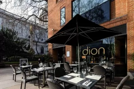 Dion St Pauls outside