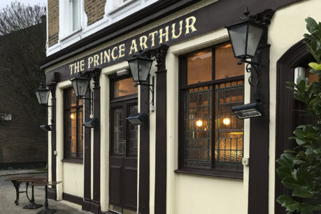 prince arthur pub hackney