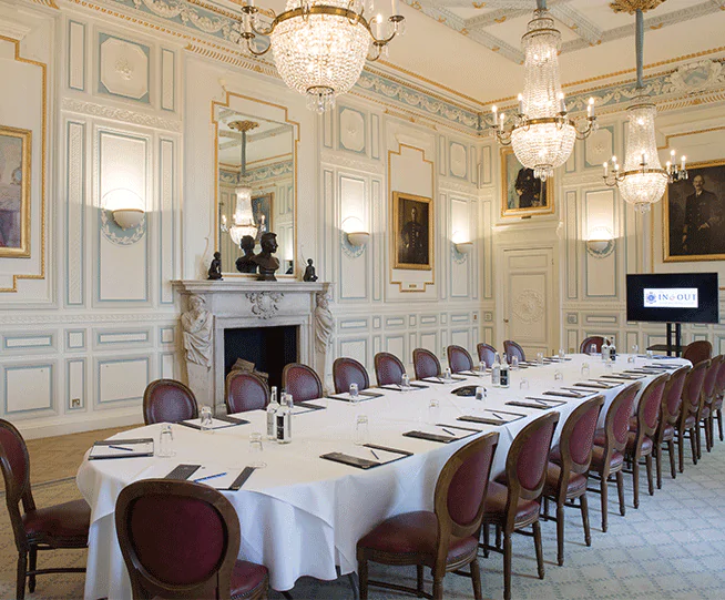in and out club meeting rooms