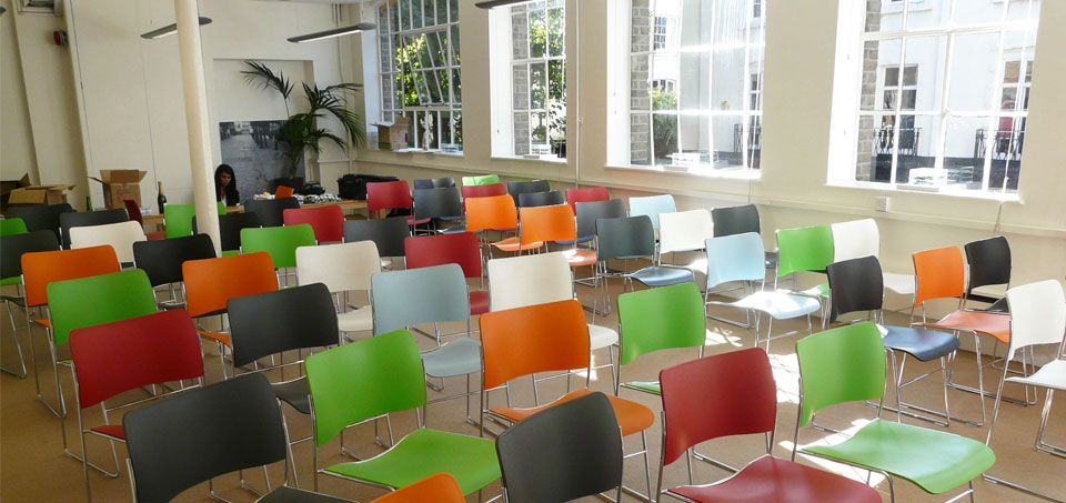 quirky meeting space