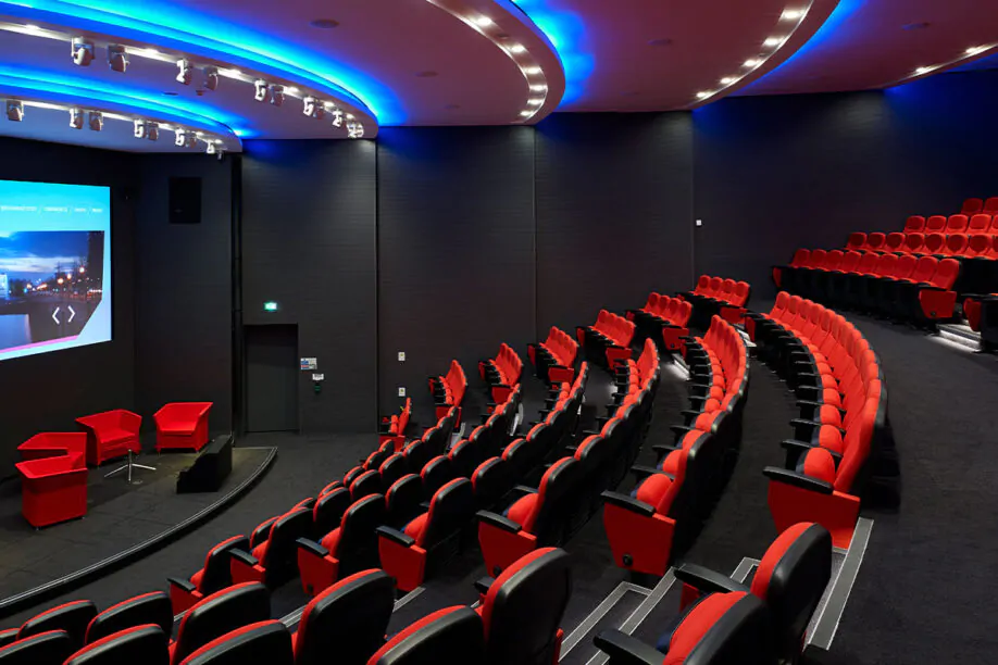 tiered auditorium for hire