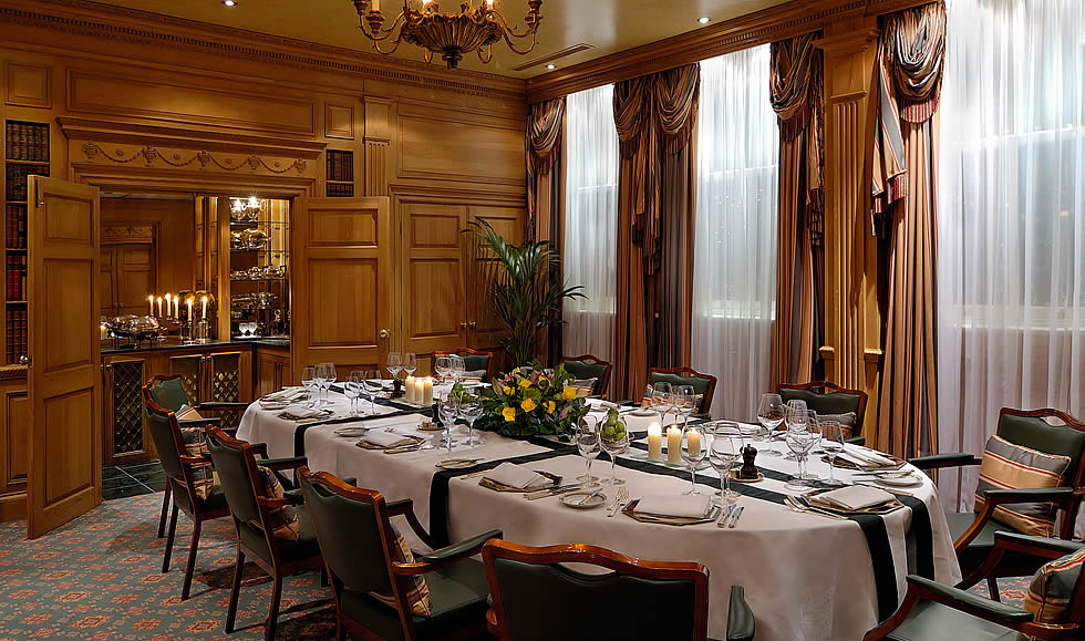 Milestone Hotel private dining