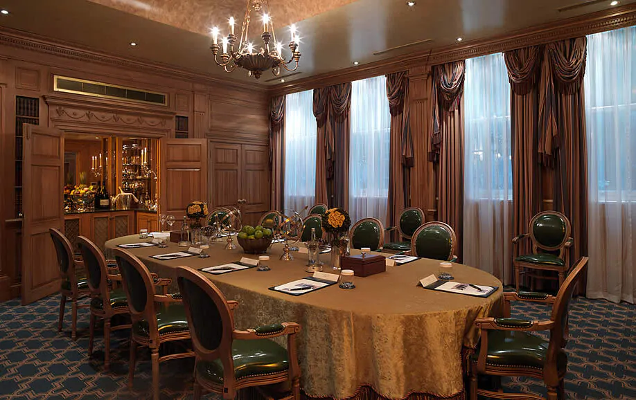 Milestone Hotel boardroom meeting