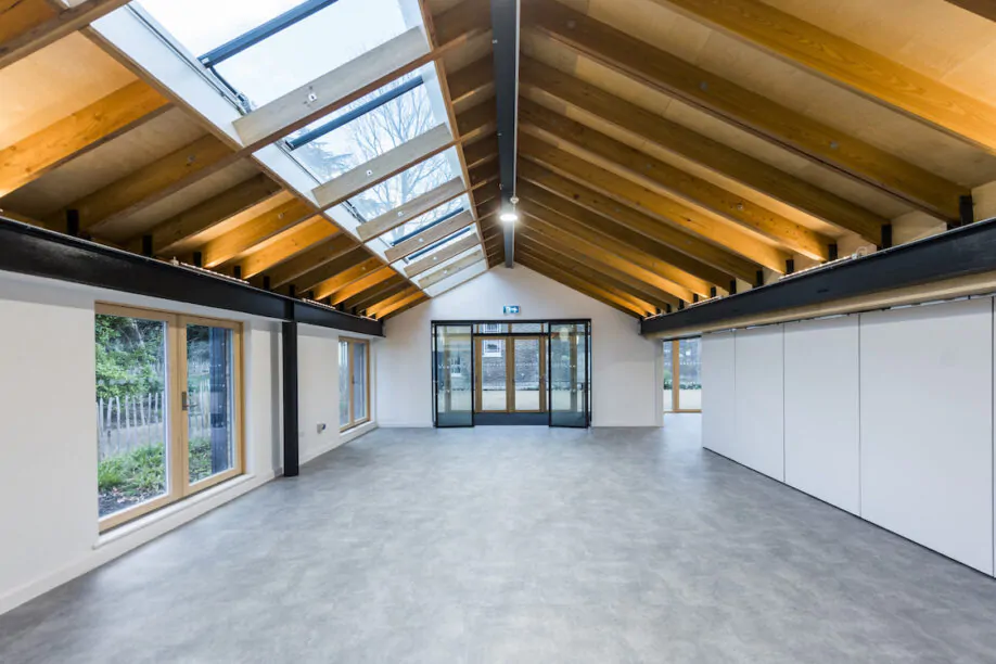 sustainable events venue hire east london